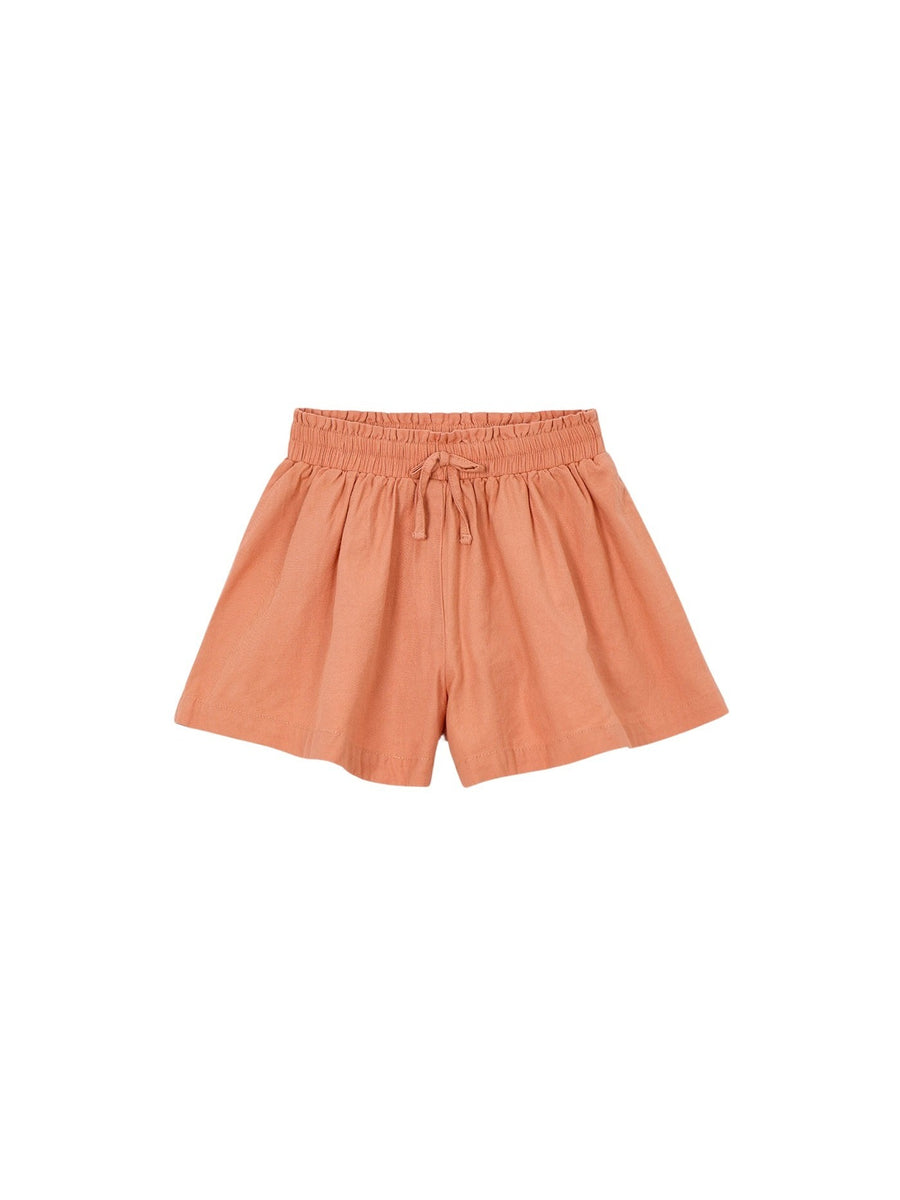 Saia calça fluida Pêssego (Laranja Outono)  para Menina - Mayoral
