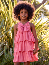 Vestido bambula Camélia (Rosa)  para Menina - Mayoral