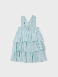 Vestido bambula Lago (Verde seco)  para Menina - Mayoral