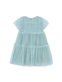 Vestido tule plumeti Lago (Verde seco)  para Menina - Mayoral