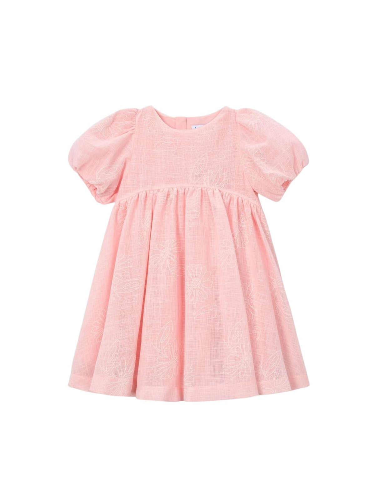 Vestido rústico estampa flore Blossom (Rosa)  para Menina - Mayoral