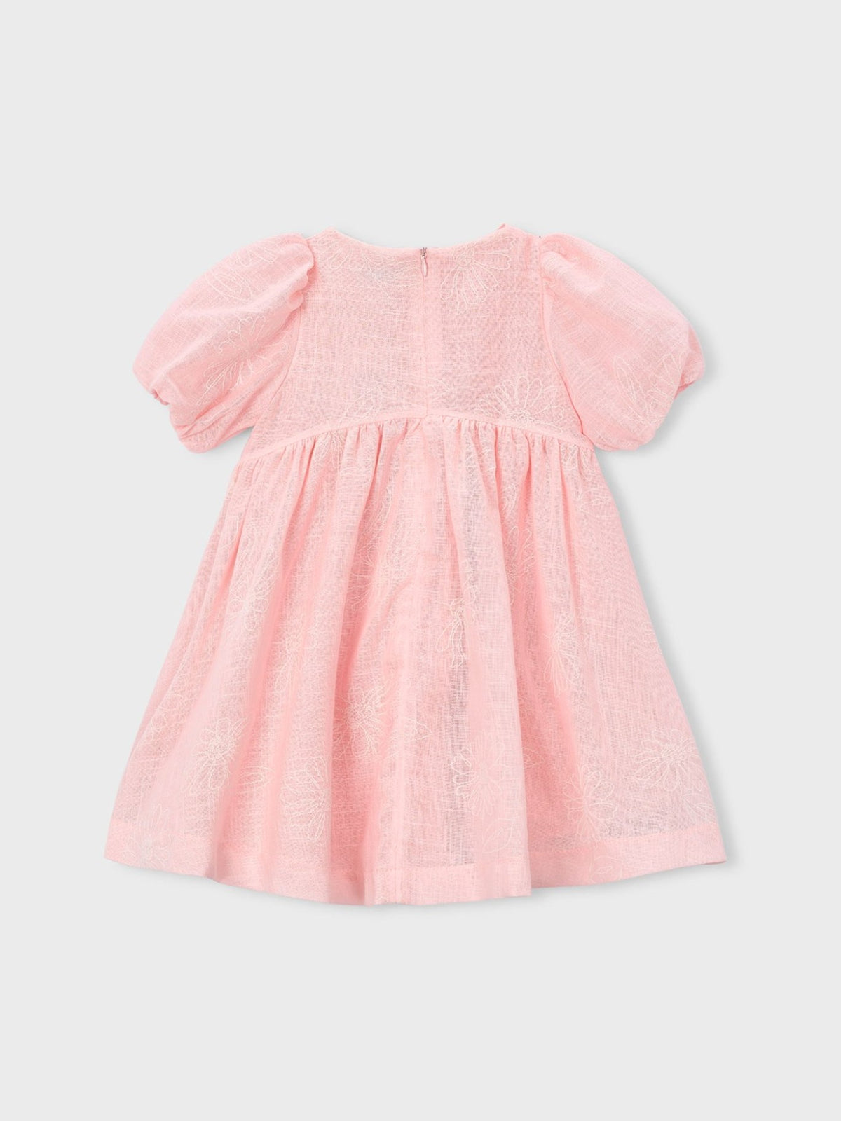 Vestido rústico estampa flore Blossom (Rosa)  para Menina - Mayoral