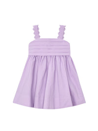 Vestido saten Rosa malva (Lilás)  para Menina - Mayoral