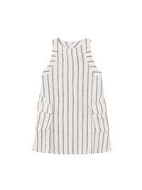 Vestido riscas c/laço Bege (Bege)  para Menina - Mayoral