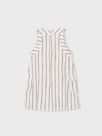 Vestido riscas c/laço Bege (Bege)  para Menina - Mayoral