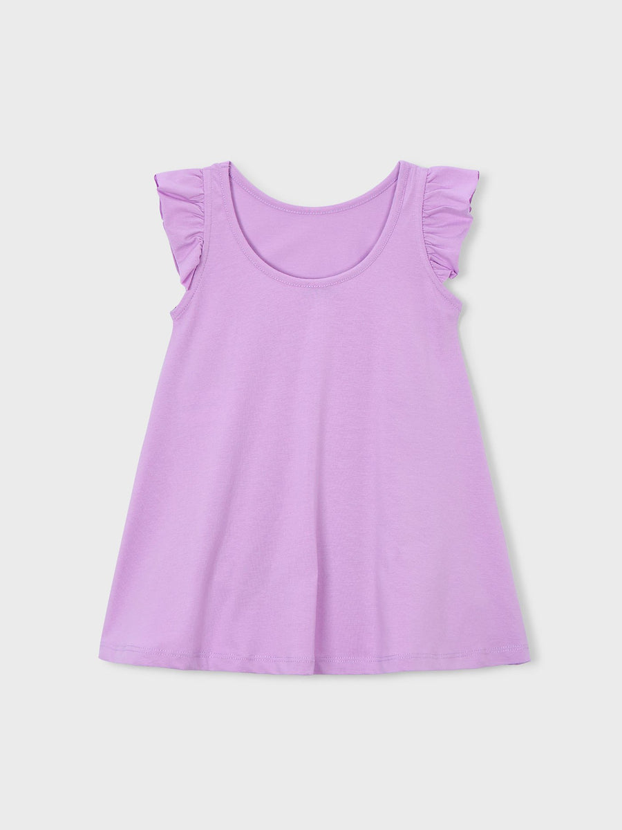 Vestido malha Lilac (Lilás)  para Menina - Mayoral