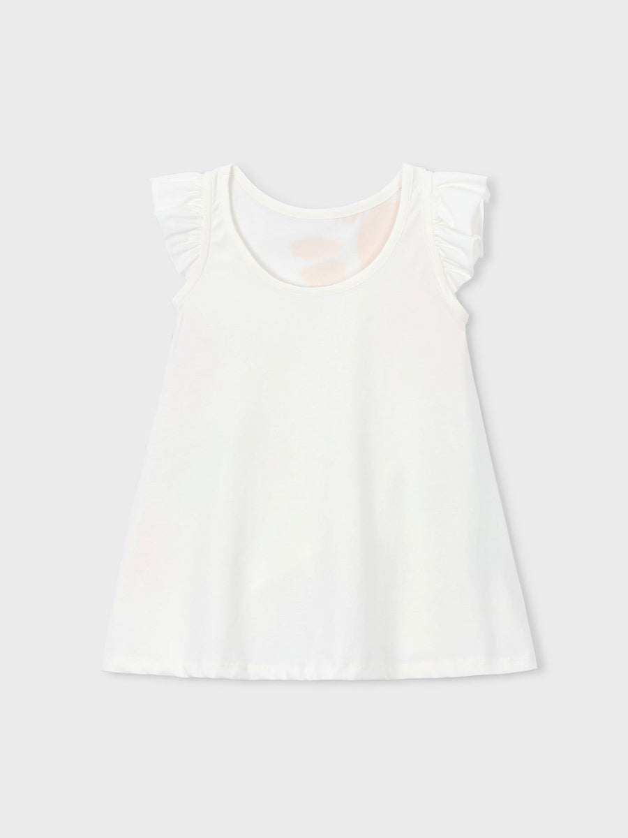 Vestido malha Crú (Creme / Pérola)  para Menina - Mayoral