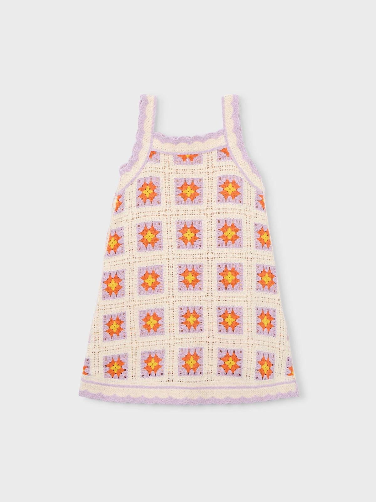 Vestido crochet Osso (Creme / Pérola)  para Menina - Mayoral