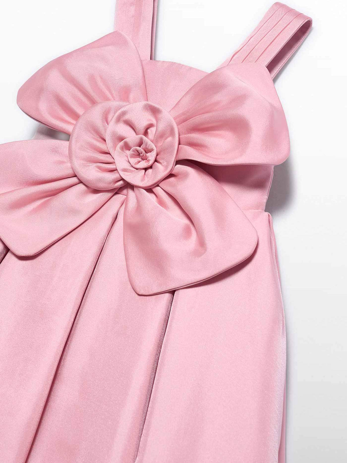 Vestido flor organza Rosa (Rosa)  para Menina - Abel & Lula