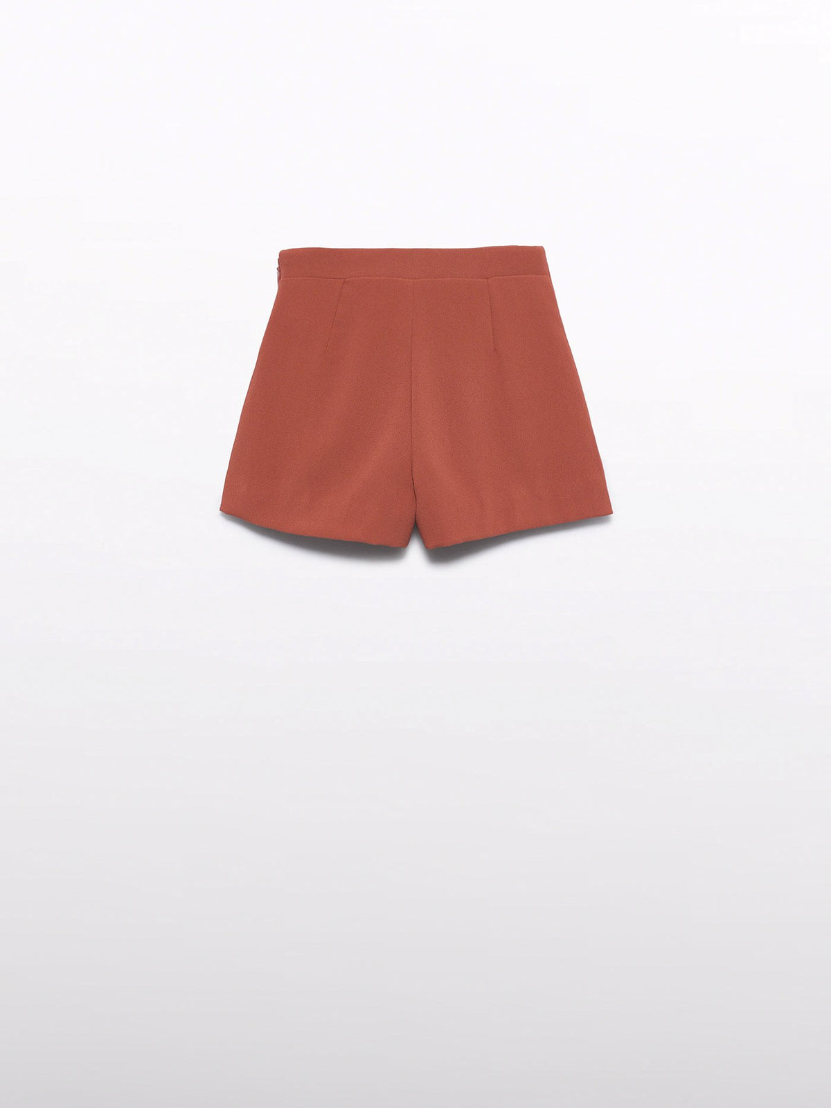 Bermuda crepe Telha (Tijolo)  para Menina - Abel & Lula