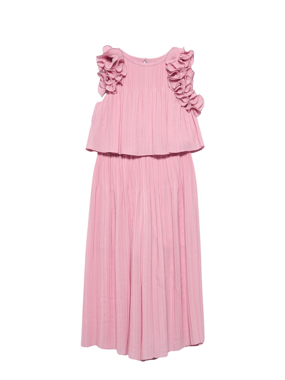 Conj. calça plissado Rosa (Rosa)  para Menina - Abel & Lula