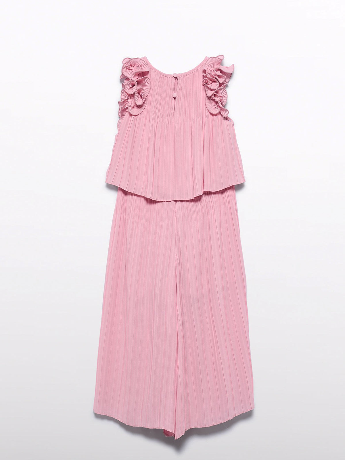 Conj. calça plissado Rosa (Rosa)  para Menina - Abel & Lula