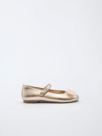 Sabrinas laçada tule Champanhe (Dourado)  para Menina - Abel & Lula
