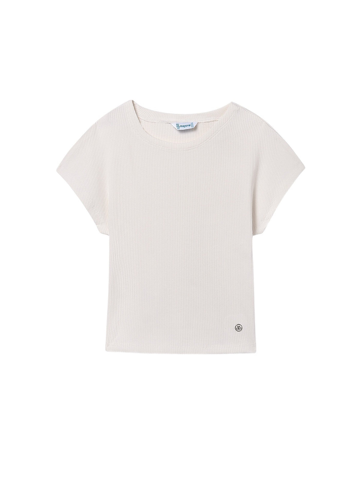 T´shirt canale Osso (Creme / Pérola)  para Menina - Mayoral