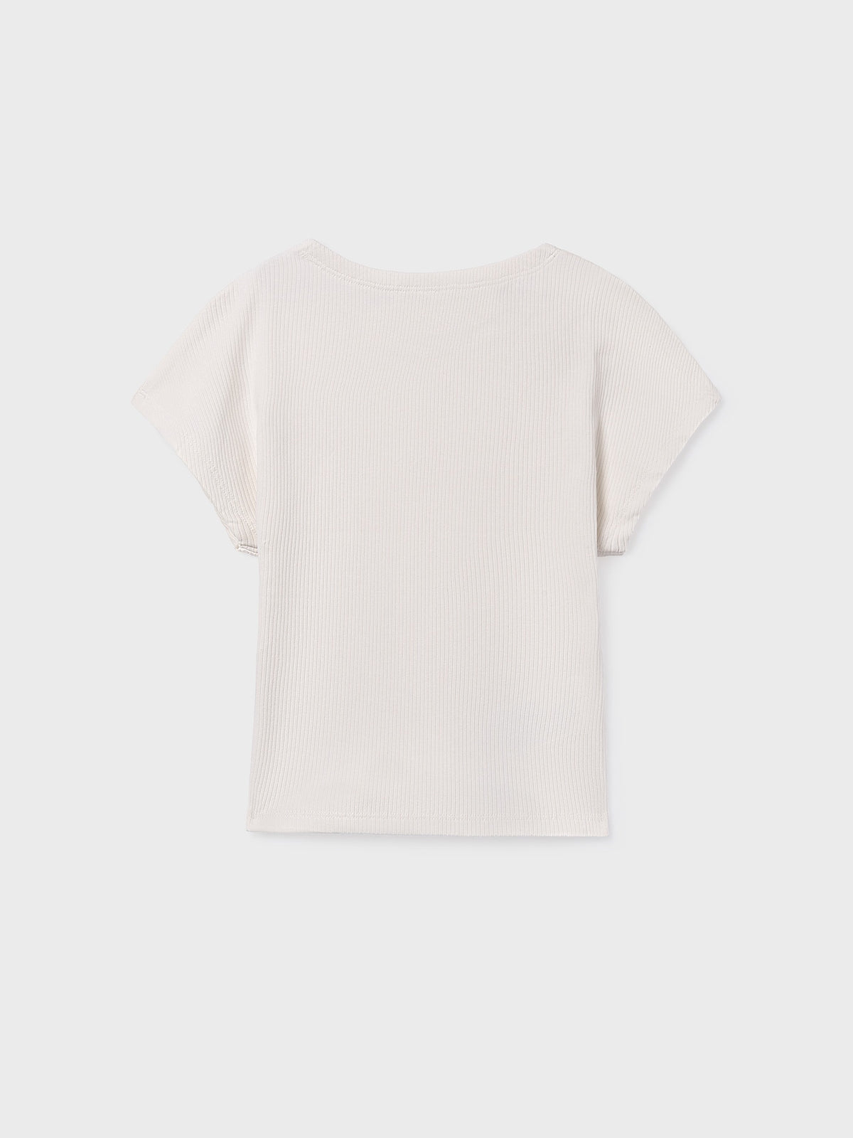 T´shirt canale Osso (Creme / Pérola)  para Menina - Mayoral