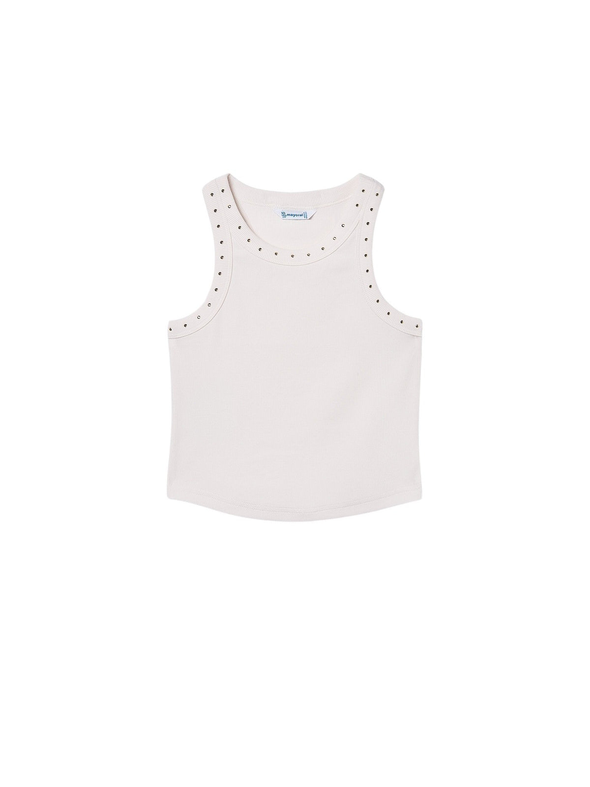 Camiseta caviada Osso (Creme / Pérola)  para Menina - Mayoral