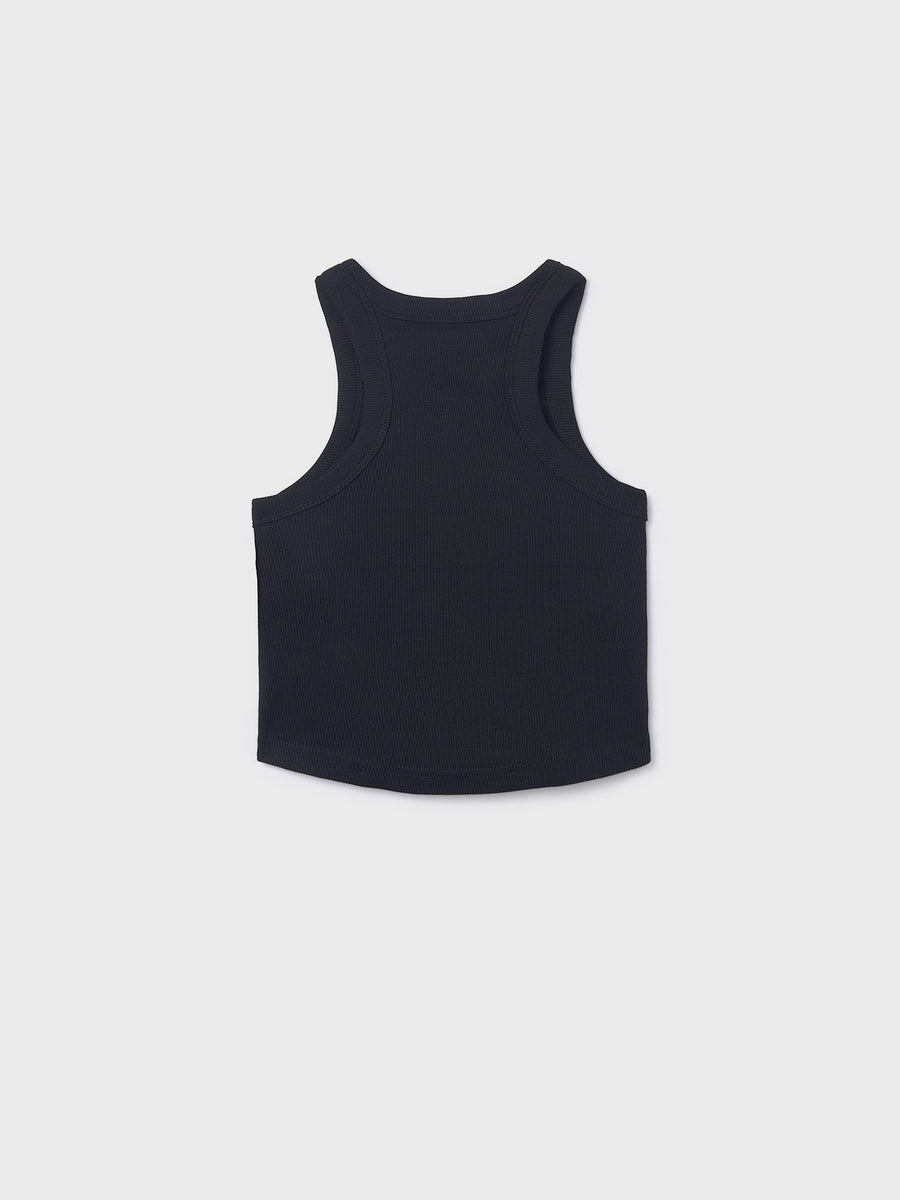 Camiseta caviada Preto (Preto)  para Menina - Mayoral