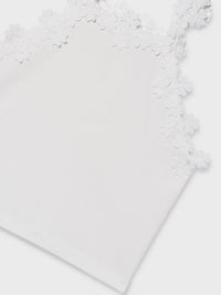 Top tira guipur Branco (Branco)  para Menina - Mayoral