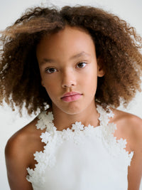 Top tira guipur Branco (Branco)  para Menina - Mayoral