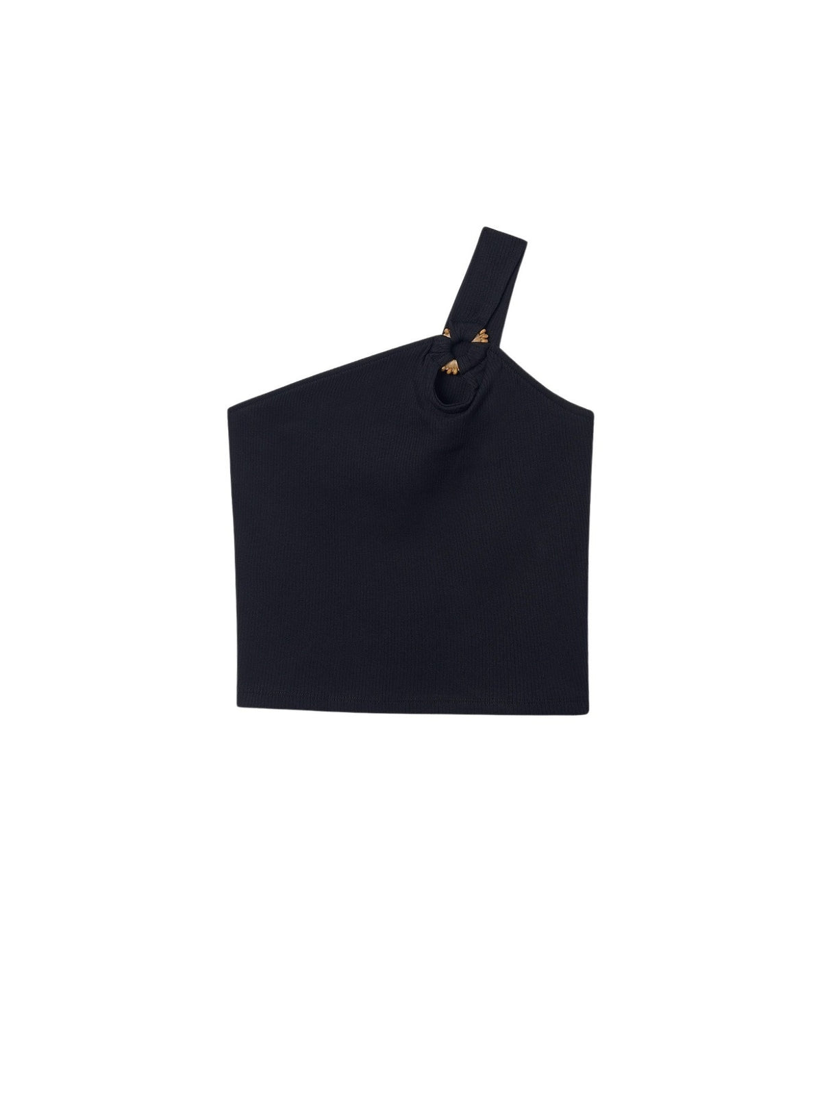 Camiseta caviada Preto (Preto)  para Menina - Mayoral