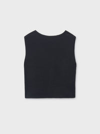 Top tricot com botões Preto (Preto)  para Menina - Mayoral