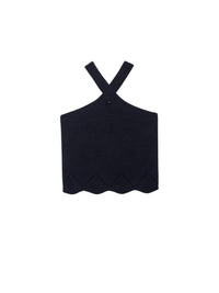 Top tricot c/ alças cruzadas Preto (Preto)  para Menina - Mayoral