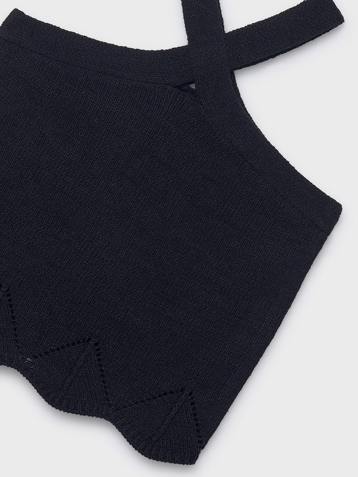 Top tricot c/ alças cruzadas Preto (Preto)  para Menina - Mayoral