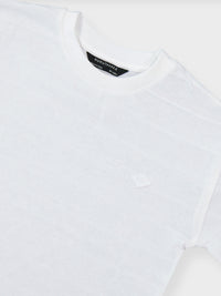 T´shirt estruturada Nata (Creme / Pérola)  para Menino - Mayoral
