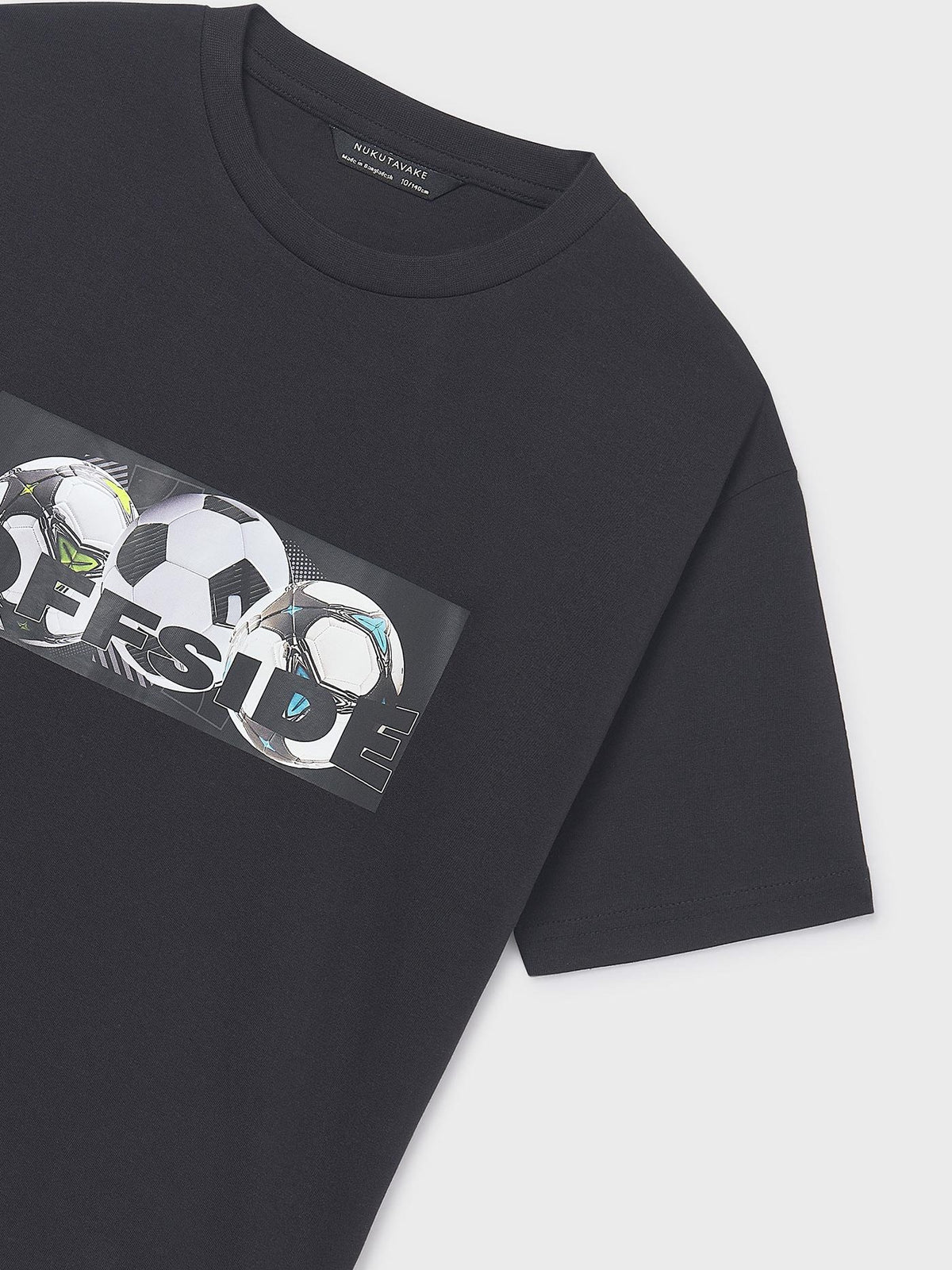 T´shirt print Preto (Preto)  para Menino - Mayoral