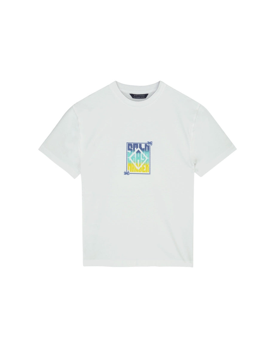 T´shirt back print Bco-limão (Amarelo)  para Menino - Mayoral