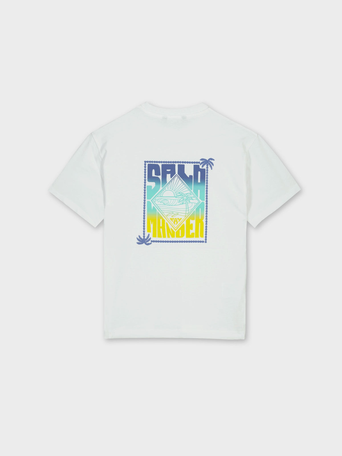 T´shirt back print Bco-limão (Amarelo)  para Menino - Mayoral