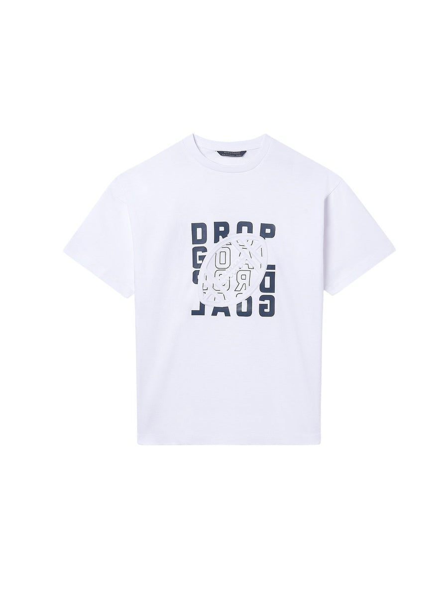 T´shirt embossed Branco (Branco)  para Menino - Mayoral