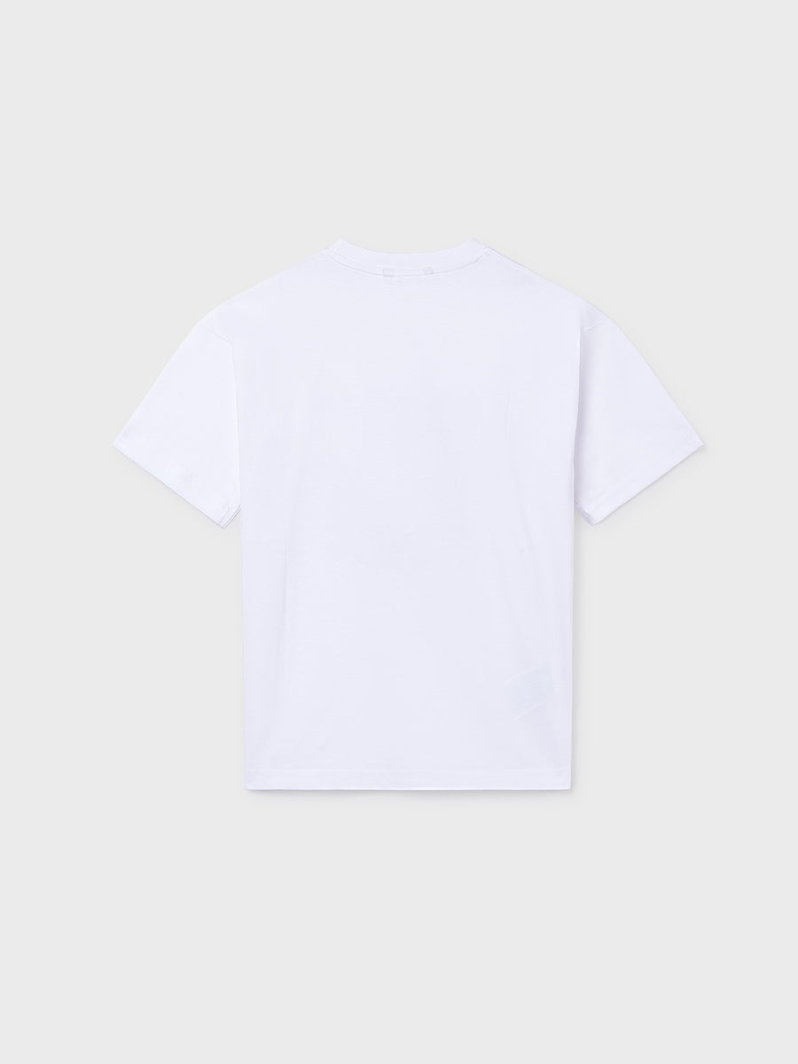 T´shirt embossed Branco (Branco)  para Menino - Mayoral