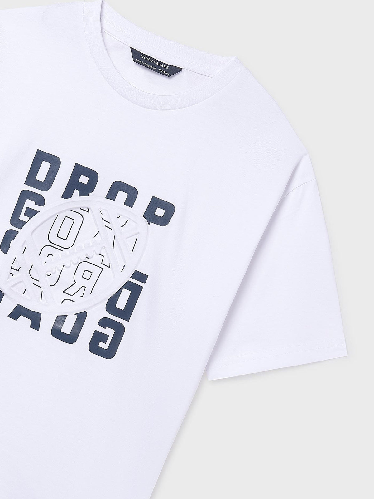 T´shirt embossed Branco (Branco)  para Menino - Mayoral