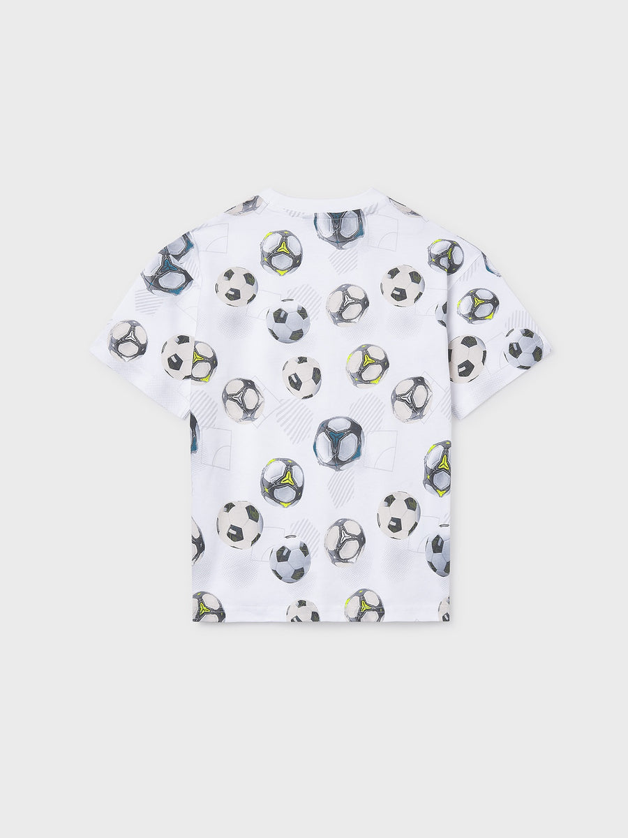 Camiseta estampada Branco (Branco)  para Menino - Mayoral