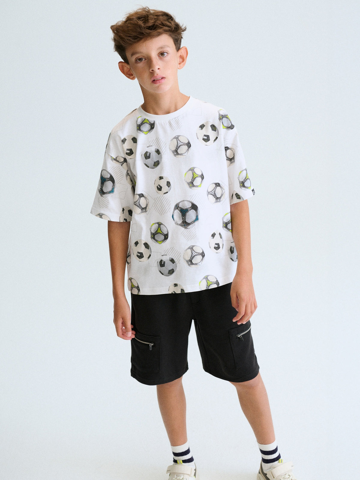 Camiseta estampada Branco (Branco)  para Menino - Mayoral