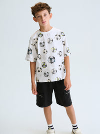 Camiseta estampada Branco (Branco)  para Menino - Mayoral