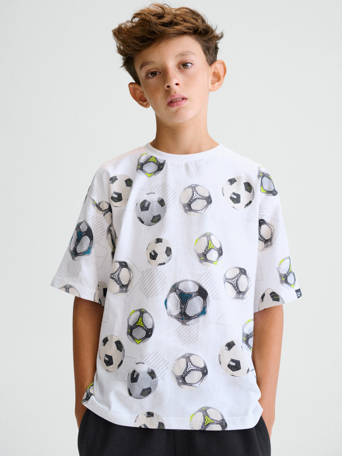 Camiseta estampada Branco (Branco)  para Menino - Mayoral
