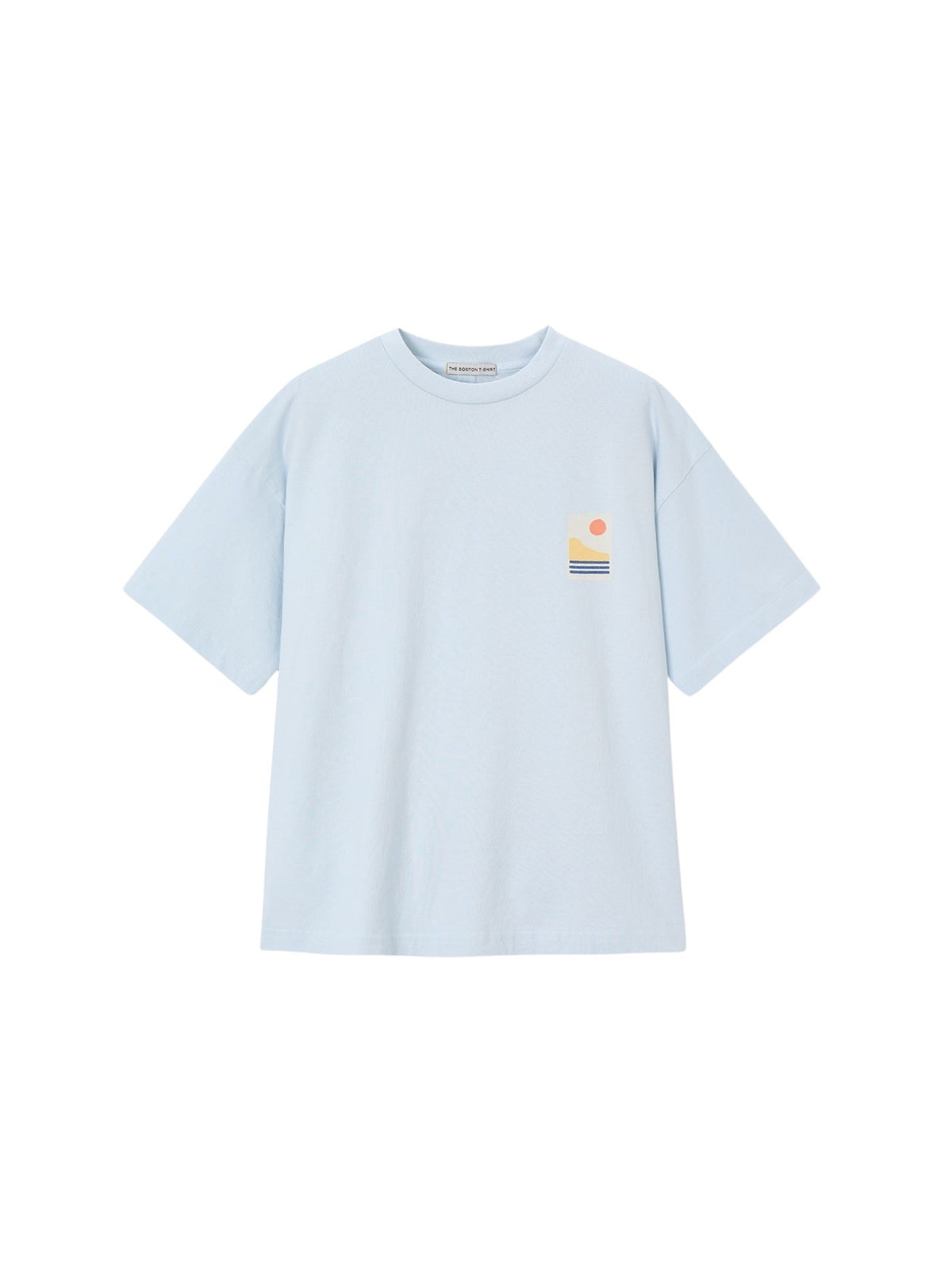 Camiseta m/curta paisagem Celeste (Celeste)  para Menino - Mayoral
