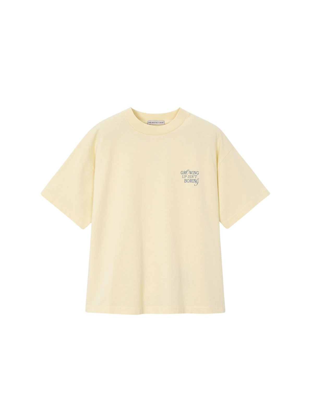 T´shirt "growing up" Butter (Amarelo Pálido)  para Menino - Mayoral