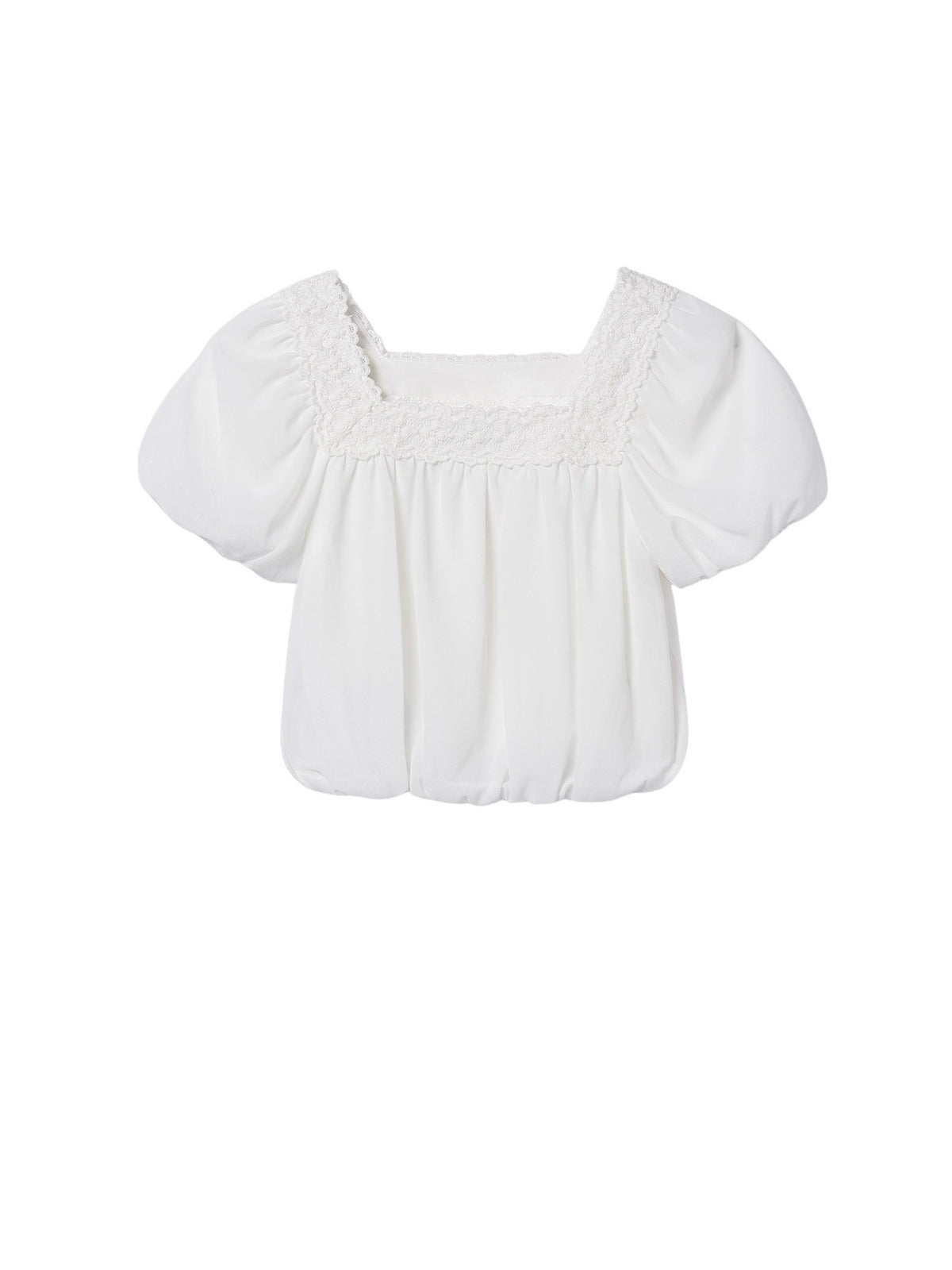 Blusa Crú (Creme / Pérola)  para Menina - Mayoral