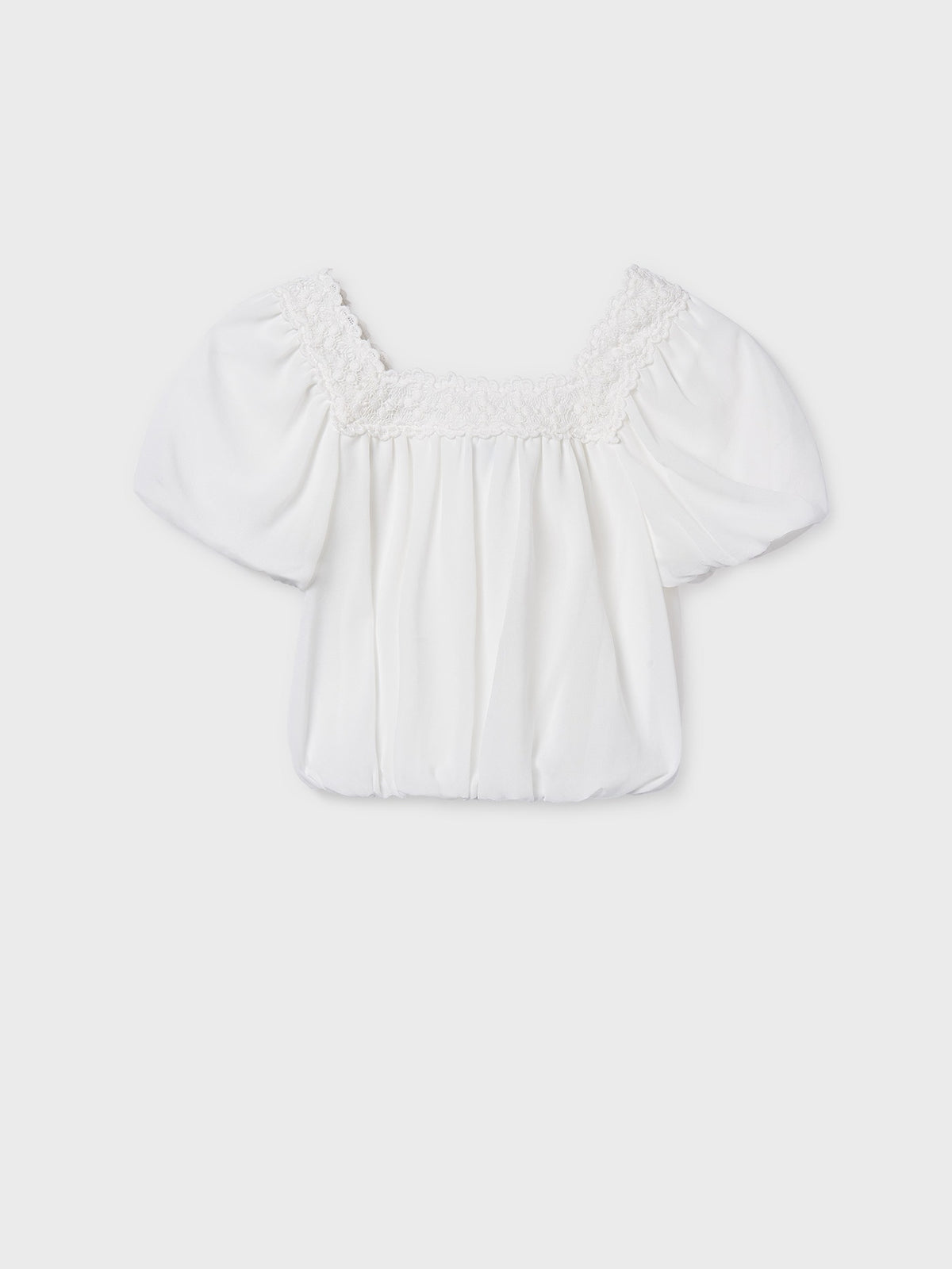 Blusa Crú (Creme / Pérola)  para Menina - Mayoral