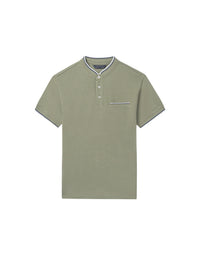 Polo m/curta gola mao Liquene (Verde seco)  para Menino - Mayoral