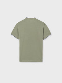 Polo m/curta gola mao Liquene (Verde seco)  para Menino - Mayoral