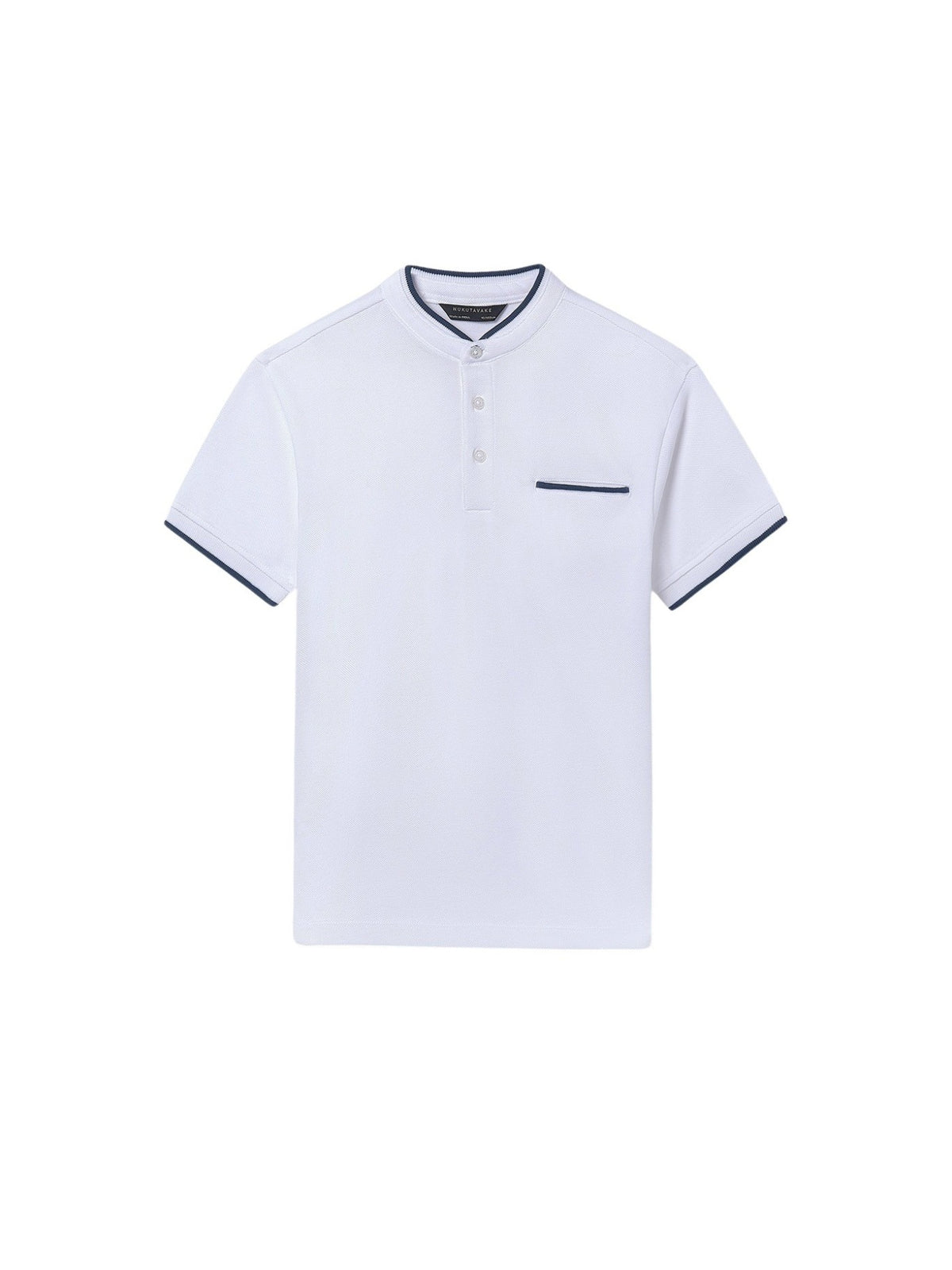 Polo m/curta gola mao Branco (Branco)  para Menino - Mayoral