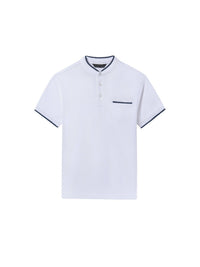 Polo m/curta gola mao Branco (Branco)  para Menino - Mayoral