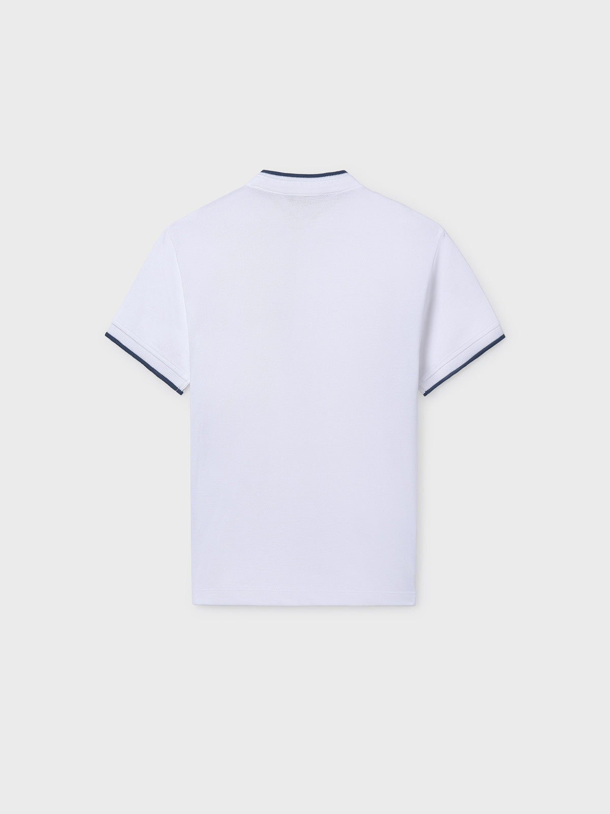 Polo m/curta gola mao Branco (Branco)  para Menino - Mayoral
