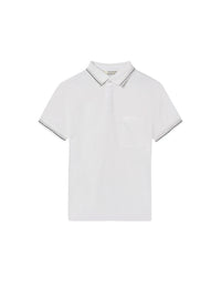 Polo m/curta bolso Nata (Creme / Pérola)  para Menino - Mayoral