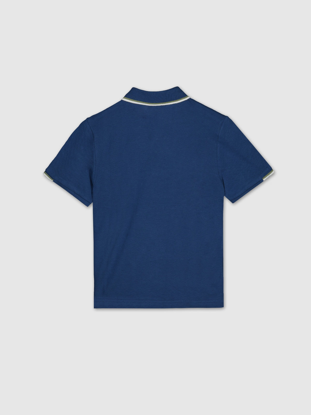 Polo m/c Zíper Oceano (Azul)  para Menino - Mayoral