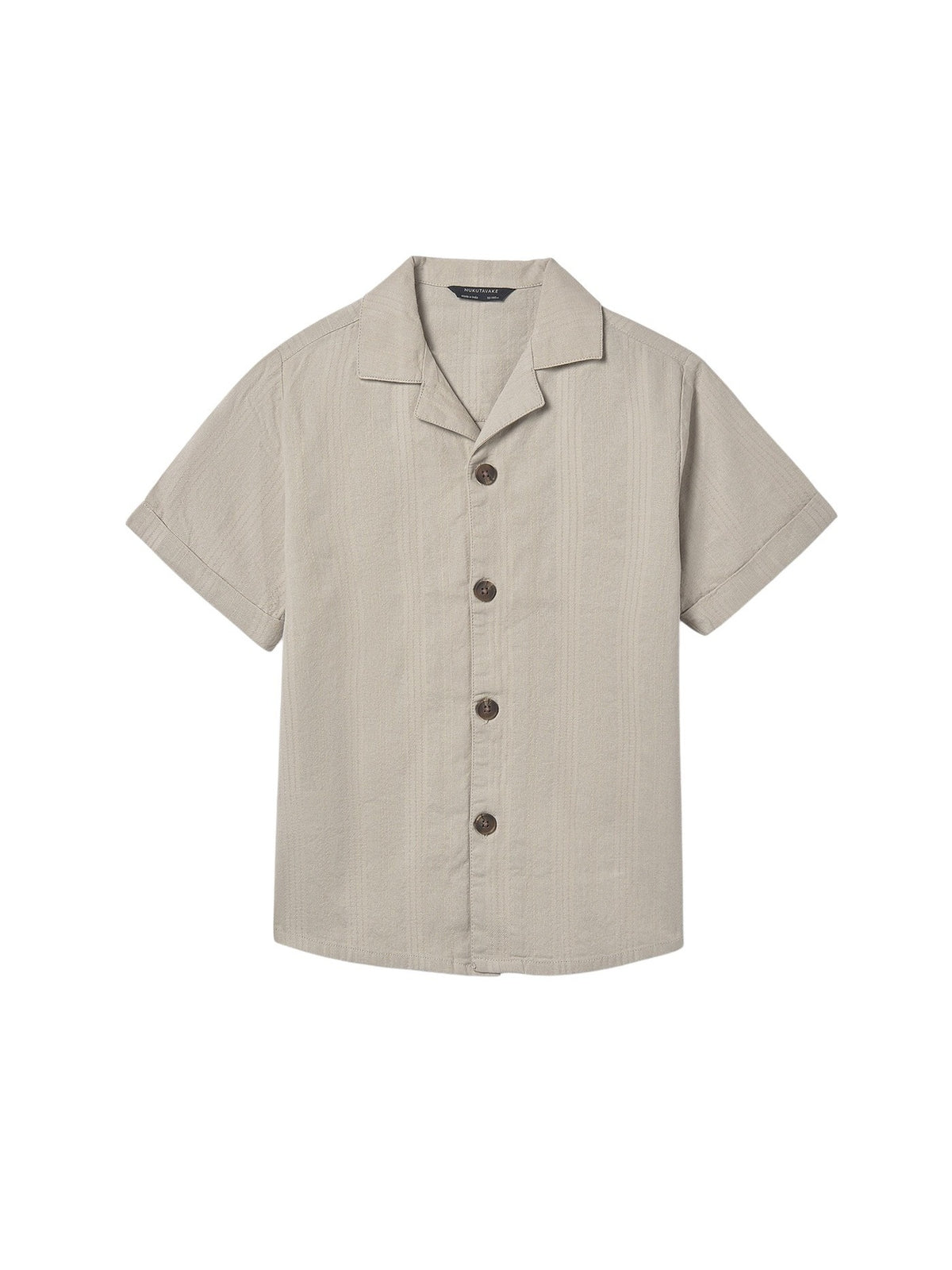 Camisa m/curta gola resort Pedra (Cinza Claro)  para Menino - Mayoral